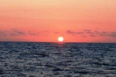 Coral Sea Sunset